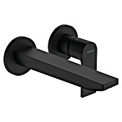 Hansgrohe Rebris E Grifo de lavabo (Negro, Profundidad del grifo: 21,4 cm) | BAUHAUS