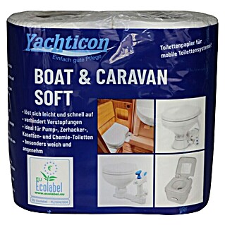 Toilettenpapier (Anzahl Rollen: 4 Stk., Anzahl Blätter: 250 Stk.)
