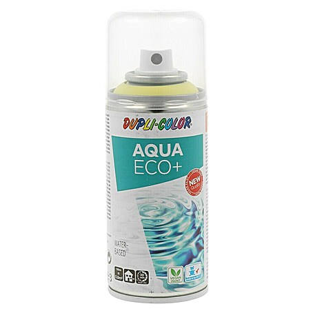 Dupli-Color Sprühlack Aqua Eco+ (Lemon Sorbet, Matt, 150 ml)