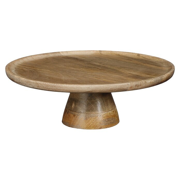 Servierteller Tallo (Ø x H: 30 x 10 cm, Holz) | BAUHAUS