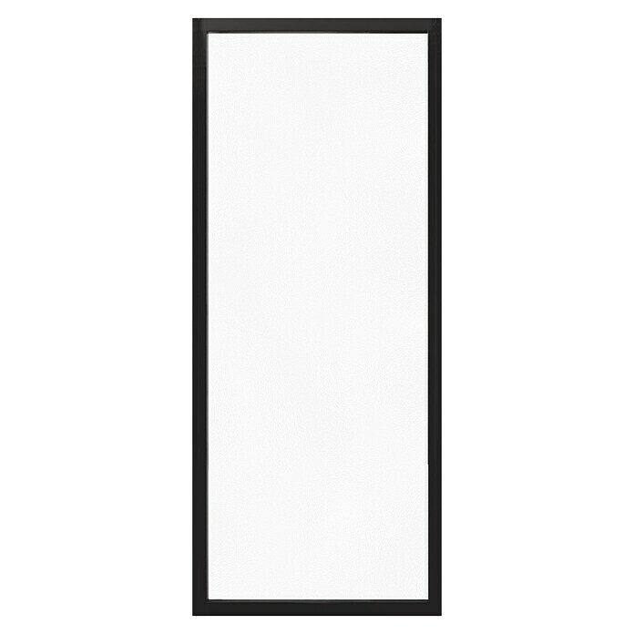 Solid Elements Balconera practicable de PVC (90 x 200 cm, Derecha, Roble  oscuro)