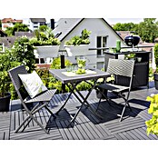 Sunfun Neila Balkontisch (70 x 70 cm, Polyrattan)