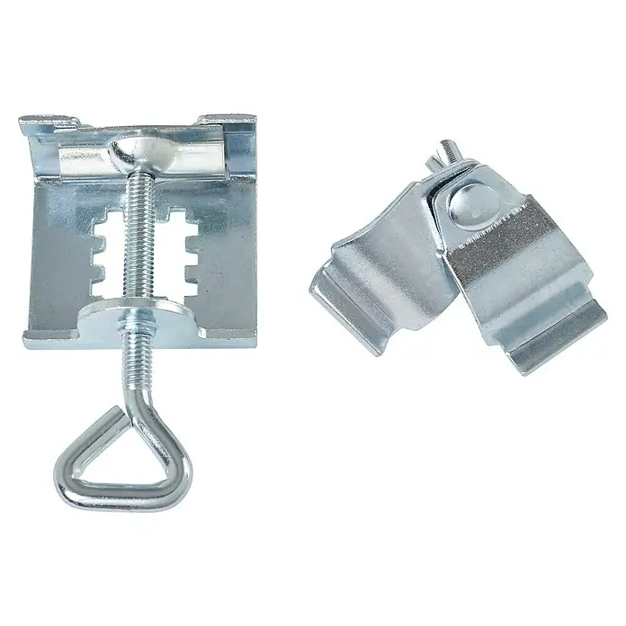 Sunfun Tischklammer - Stahl, Für Rohrdurchmesser: 25 mm - 32 mm - Metallbefestigungsklammern für sicheren Halt.