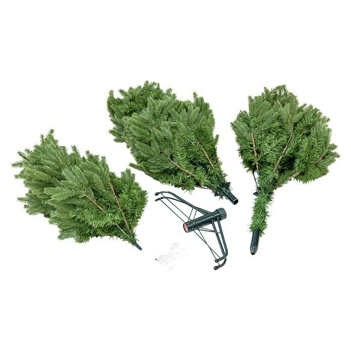 Künstlicher Weihnachtsbaum Roswell (Höhe: 210 cm, Grün, Standfuß) | BAUHAUS