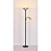 Globo Lámpara de pie Blade (Altura: 178 cm, Negro, Negro, Portalámparas: E27) | BAUHAUS