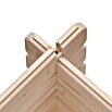 Karibu Blockbohlenhaus Bastrup 7 (333 x 674 cm, Wandstärke: 28 mm, Pultdach, Ausführung: Mit Anbau)