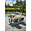 Sunfun Garten-Tischplatte (L x B: 180 x 90 cm, Teakholz, Baumkante) | BAUHAUS