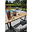 Sunfun Garten-Tischplatte (L x B: 180 x 90 cm, Teakholz, Baumkante) | BAUHAUS