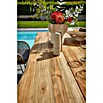 Sunfun Garten-Tischplatte (L x B: 180 x 90 cm, Teakholz, Baumkante) | BAUHAUS