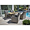 Sunfun Garten-Tischplatte (L x B: 180 x 90 cm, Teakholz, Schweizer Kante) | BAUHAUS