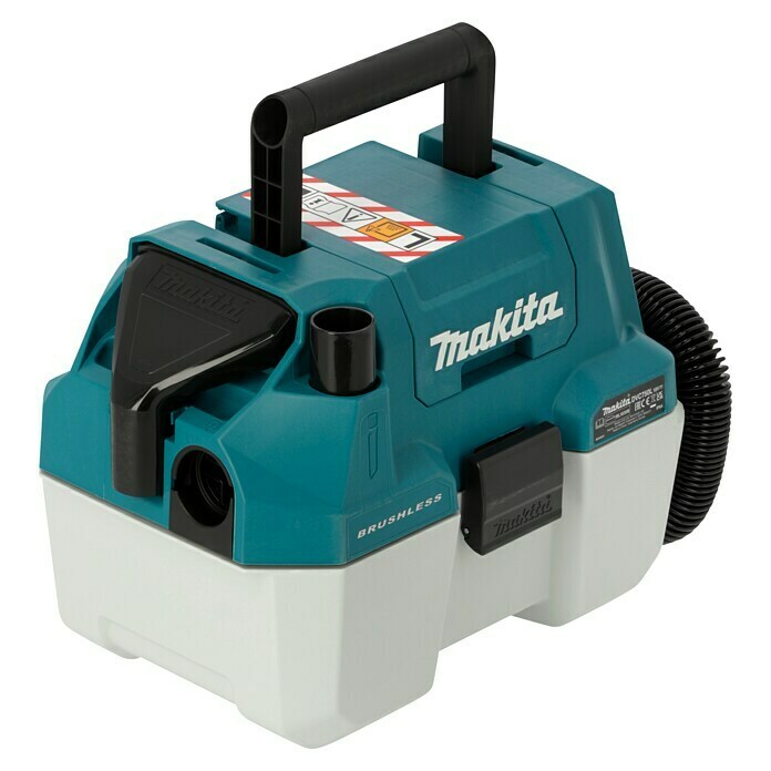 Makita LXT 18V Aspirador en seco y húmedo de batería DVC750LZX3 (18 V, Sin batería, Volumen de recipiente: 7,5 l) | BAUHAUS