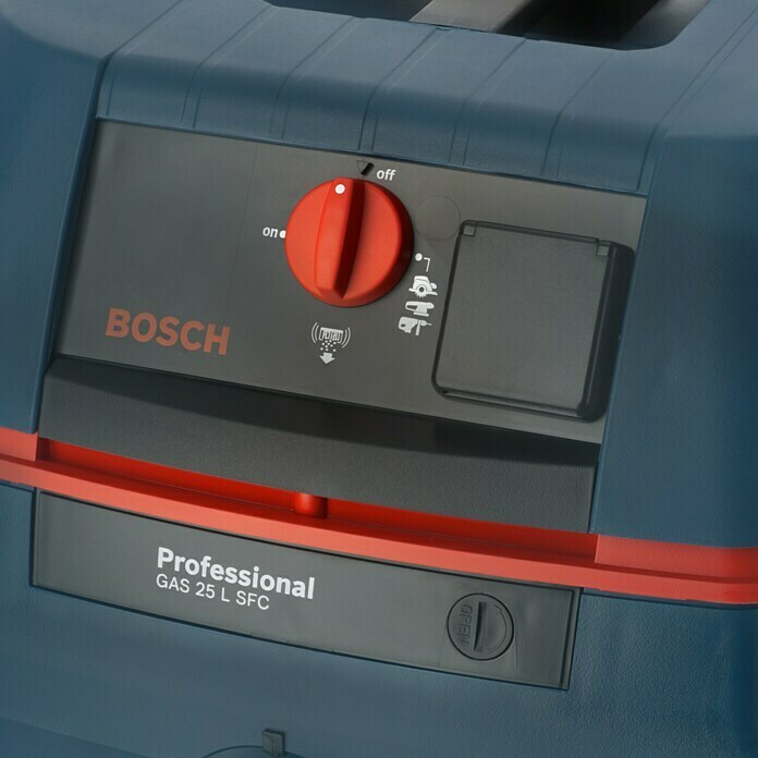 Bosch Professional Industriesauger GAS 20 L SFC, 1200 W, Einfache  Filterreinigung durch semi-automatisches Filterreinigungssystem (SFC)