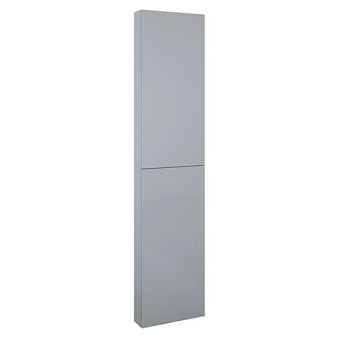 Riva Vulcano Hochschrank40 x 12,6 x 180 cm, Hellgrau