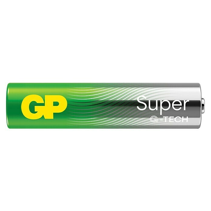 GP Super Alkaline-Batterie (Micro AAA, Alkali-Mangan, 1,5 V, Anzahl: 24 Stk.) | BAUHAUS