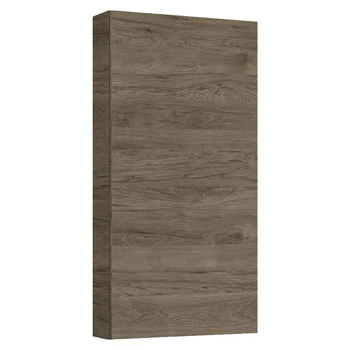 Riva Compact Hängeschrank (40 x 12,6 x 80 cm, Dunkle Hickory Eiche) | BAUHAUS