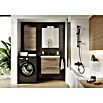 Riva Hängeschrank Compact/Vulcano (40 x 12,6 x 80 cm, Canela Eiche) | BAUHAUS