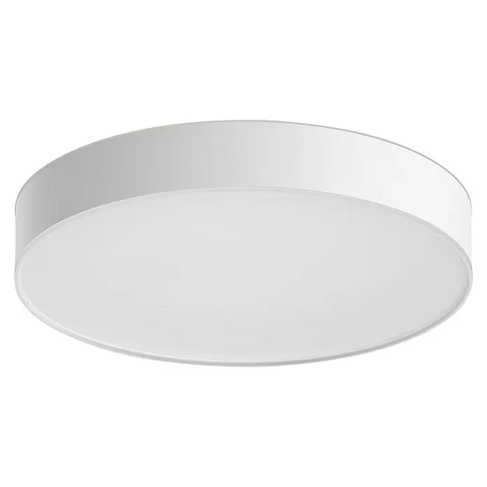 Philips Hue LED-Deckenleuchte rund Devere - 34 W, Ø x H: 47,6 x 10 cm, Weiß, Neutralweiß - Deckenleuchte in Weiß. Die runde Deckenleuchte sorgt für eine gleichmäßige Ausleuchtung und ein modernes Ambiente im Raum.