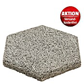 FibroTech Akustikplatte Hexagon (Signalgrau, 250 x 289 x 25 mm, 18 Stk., 0,972 m²) | BAUHAUS