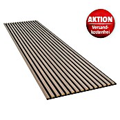 FibroTech Akustikpaneel Unika 25 (Walnut, 2.440 x 600 x 22 mm) | BAUHAUS