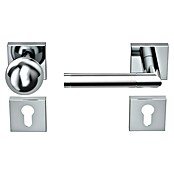 Diamond Doors Creative Wechselgarnitur Georgia (Türstärke: 38 mm - 45 mm, Edelstahl, DIN Anschlag: DIN-L) | BAUHAUS