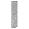 Riva Compact Hochschrank (40 x 12,6 x 180 cm, Beton-Optik) | BAUHAUS