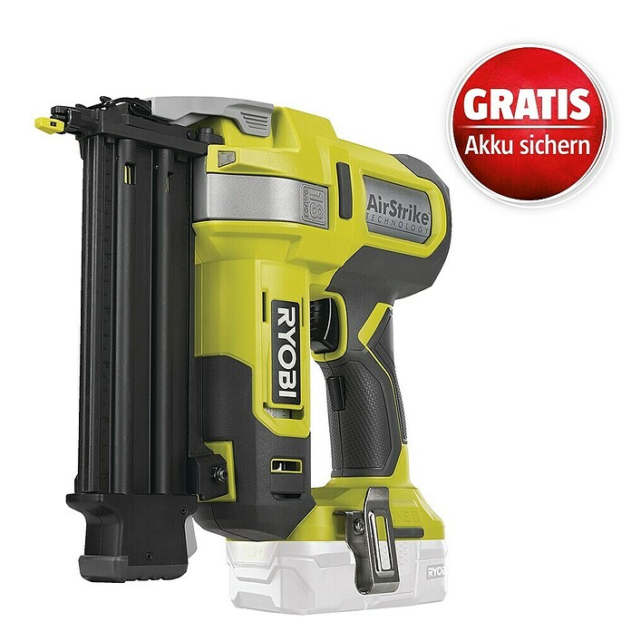 Ryobi ONE+ Akku-Nagler R18GN18-0 (18 V, Ohne Akku, Länge Nagel: 15 mm - 50 mm) | BAUHAUS