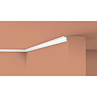 Nmc Decoflair Zierprofil Deckenleiste D0 (2 m x 15 mm x 25 mm, Extrudiertes Polystyrol (XPS))