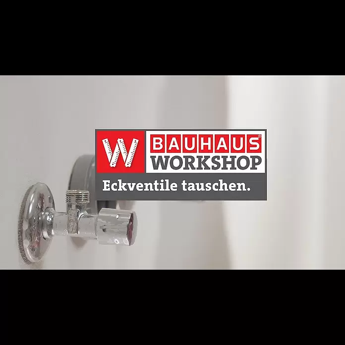 Bäderwelt Eckventil Kos - ½″, Durchmesser: 10 mm, Chrom - Eckventile tauschen [Anleitung] | BAUHAUS Workshop