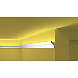 Nmc Decoflair Lichtleiste CL11 (L x B x H: 2 m x 33 mm x 50 mm, Hochverdichtetes extrudiertes Polymer (HDPS))