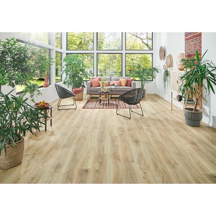 LOGOCLIC Laminatmuster Vinto Manuka Oak (297 x 195 x 1 mm, Landhausdiele) | BAUHAUS