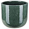 A.H.G. Übertopf rund Portland (Außenmaß (Ø x H): 15 x 14 cm, Grün, Keramik, Glänzend) | BAUHAUS