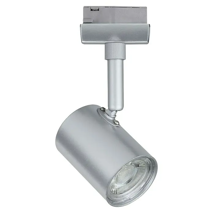 Paulmann URail LED-Spot Limba - Chrom-matt, 5 x 7 x 15 cm - Silberner Strahler mit verstellbarem Kopf und Schienenbefestigung für flexible Beleuchtung.