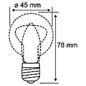 Paulmann LED-Lampe (E14, Dimmbar, Warmweiß, 470 lm, 5 W) | BAUHAUS