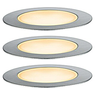 Paulmann Plug & Shine Set básico (Plateado, IP67, Diámetro: 6,3 cm)