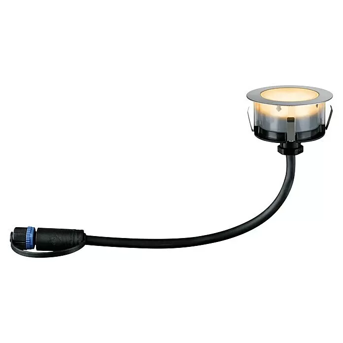 Paulmann Plug & Shine Bodeneinbauleuchte Floor Mini insektenfreundlich7 cm, Warmweiß, IP67