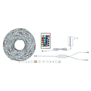 Paulmann SimpLED Led-stripset (Lengte: 5 m, Lichtkleur: RGB, 20 W, 450 lm, 230 V)
