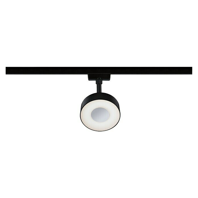 Paulmann URail LED-Spot Circle 2-Step-White (Schwarz-matt, 6,8 x 9,9 x 13 cm) | BAUHAUS