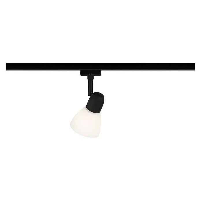 Paulmann URail Deckenstrahler CapsE14, Schwarz-matt, Opal