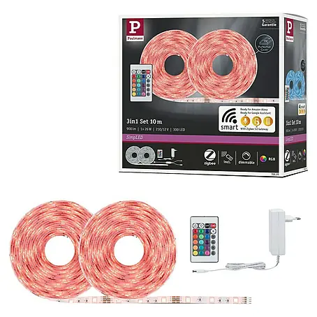 Paulmann SimpLED LED-Band-Set RGB 3 in 1 ZIGBEE