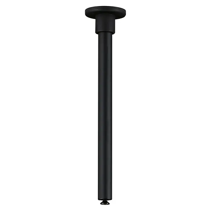 Paulmann URail Suspensión de riel - Largo: 10,5 cm, Negro - Una foto de un extensor de pata de mesa negro, ideal para elevar mesas y muebles.