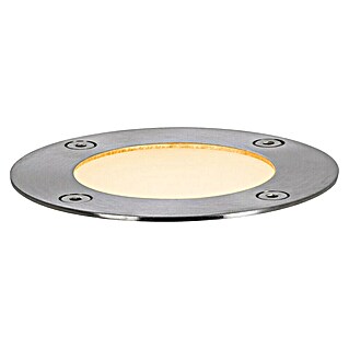 Paulmann Plug & Shine Foco para empotrar en suelo (9,8 cm, Ámbar, IP67, Plateado)