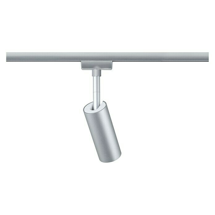 Paulmann URail LED-Spot Tubo (L x B x H: 10,5 x 4,2 x 18,6 cm, Chrom-matt, Neutralweiß) | BAUHAUS