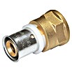 Press-Übergangsnippel (Durchmesser: 26 mm, Innengewinde: ¾″)