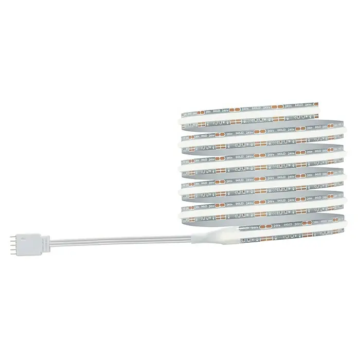 Paulmann MaxLED 500 Basis-Set Full-Line Tunable White - 150 cm, 11 W, Mehrfarbig, 900 lm - Aufgerollter LED-Streifen mit Anschlussstecker, ideal für dekorative Beleuchtung und flexible Installation.