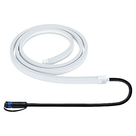Paulmann Plug & Shine Tira LED Smooth Strip (Largo: 2 m, Color de luz: Blanco cálido, 235 lm, 24 V, 12 W)
