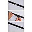 Paulmann URail Abdeckung Connector-Inlay (Schwarz/Transparent) | BAUHAUS