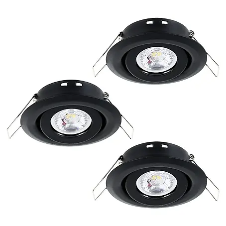 Eglo  LED-Einbauleuchten-Set rund SALICETO MINI-PUCK