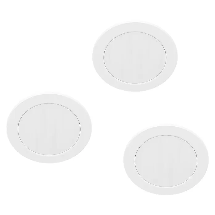 Eglo LED-Einbauleuchten-Set rund ABIUL3,2 W, Ø x H: 8,6 x 4 cm, Weiß, RGBW