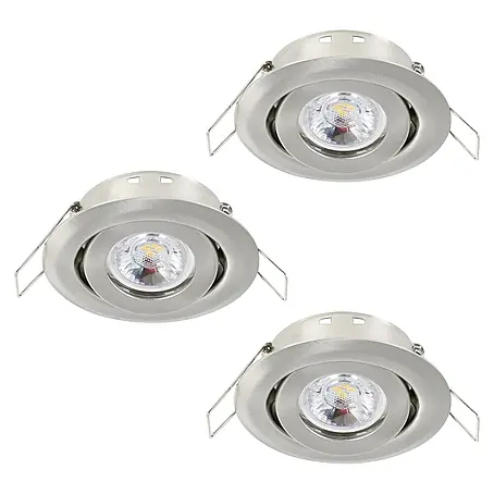 Eglo  LED-Einbauleuchten-Set rund SALICETO MINI-PUCK