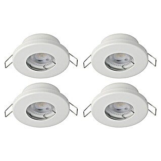 Eglo LED-Einbauleuchten-Set rund Mazuby-LED 1 (5 W, Weiß, Warmweiß)